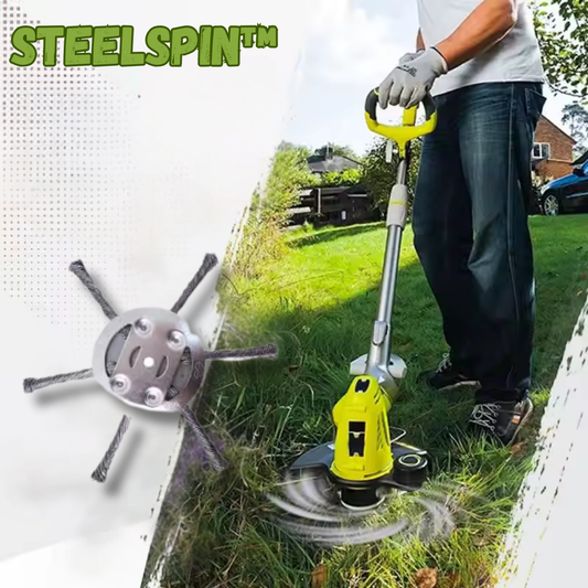 SteelSpin™ - Durable steel wire trimmer head